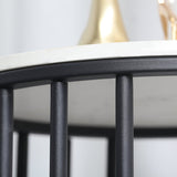 2 - Tier Round Shape Modern Designer End Side Table - Decor Smart