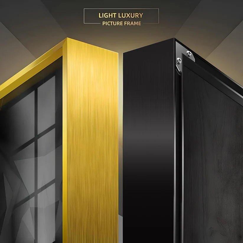 7 White Running Horses in The Sea With Sunrise Premium Acrylic Floating Wall Painting - Decor Smart