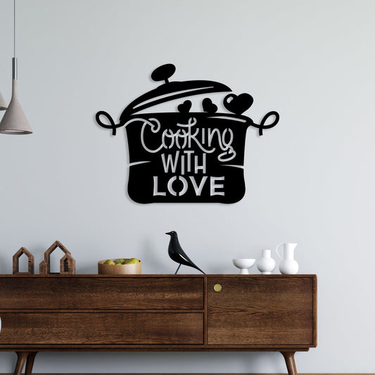 Cooking With Love Metal Wall Art – Only at Decor Smart