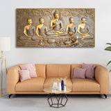 Premium Golden Buddha Painting for Zen Vibes – Only at Decor Smart