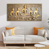 Premium Golden Buddha Painting for Zen Vibes – Only at Decor Smart