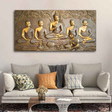 Premium Golden Buddha Painting for Zen Vibes – Only at Decor Smart