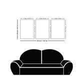 Abstract Art Landscape Floating Canvas Wall Painting Set of Three - Decor Smart
