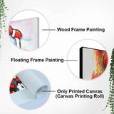 Abstract Art Wall Painting of Radha Krishna - Decor Smart