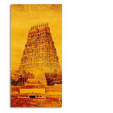Ancient Temple of Tamilnadu Wall Painting - Decor Smart