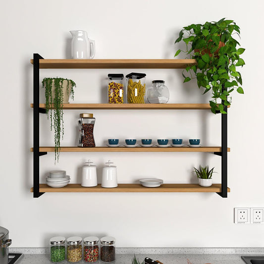 Backlit Wall Shelf Book Shelf In Contemporary Design - Decor Smart