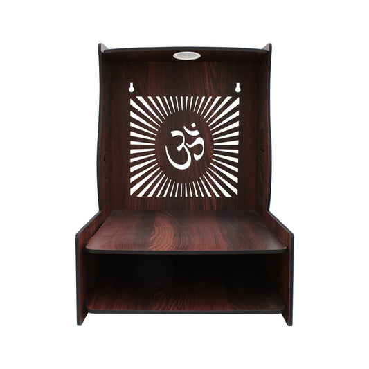 Beautiful Handcrafted Pooja Mandir with Adjustable Shelves - Decor Smart