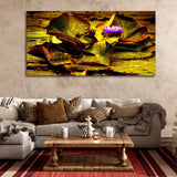 Beautiful Lotus Flower Premium Canvas Wall Painting - Decor Smart