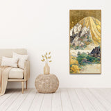 Beautiful Mountains with Autumn foliage of Trees Wall Painting - Decor Smart