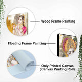 Beautiful Radha Krishna Canvas Big Wall Painting Wall Art - Decor Smart