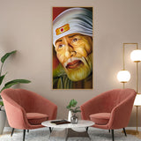 Beautiful Shirdi Sai Baba Canvas Wall Painting - Decor Smart