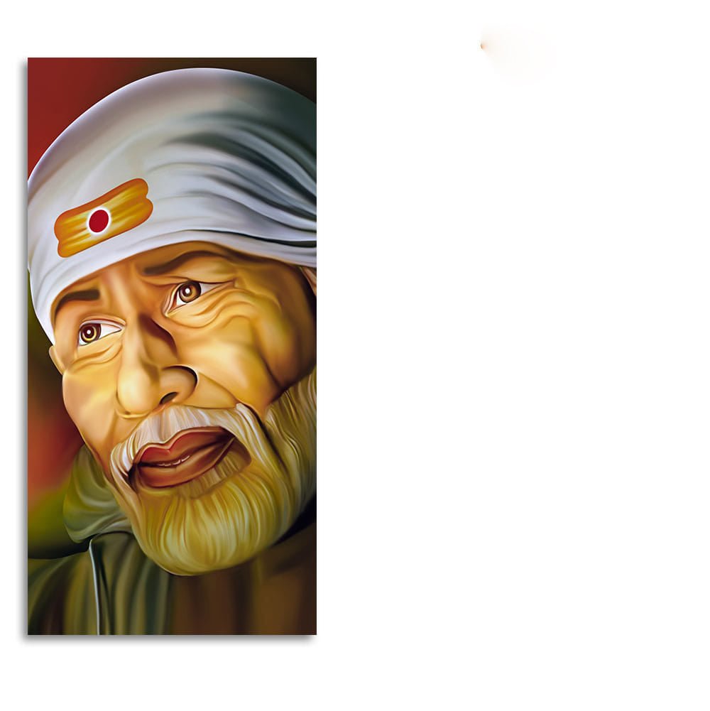 Beautiful Shirdi Sai Baba Canvas Wall Painting - Decor Smart