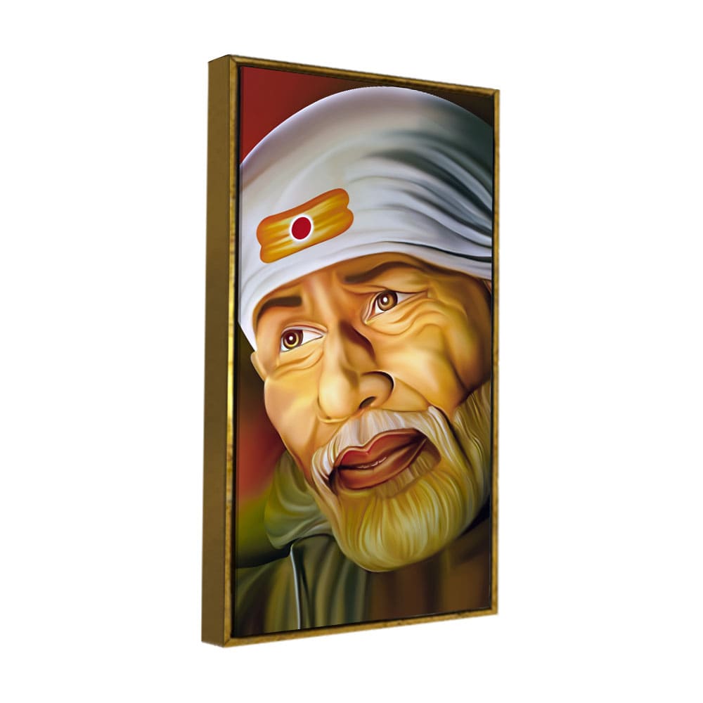 Beautiful Shirdi Sai Baba Canvas Wall Painting - Decor Smart
