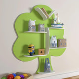 Beautiful Tree Bookshelf Wooden Wall Shelf for Kids - Decor Smart
