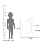 Beautiful Tree Bookshelf Wooden Wall Shelf for Kids - Decor Smart