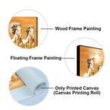 Seven Running Horses – Vastu Canvas Wall Painting | Decor Smart