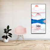 Beautiful Zen Life Scenery Premium Canvas Wall Painting - Decor Smart