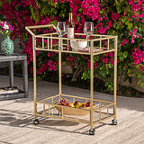 Beeler Metal Bar Cart - Decor Smart
