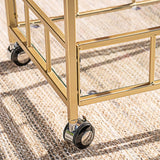 Beeler Metal Bar Cart - Decor Smart