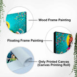 Big Panoramic Radha Krishna Canvas Wall Painting - Decor Smart