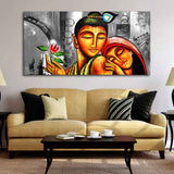 Big Size Premium Wall Painting of Lord Radha Krishna - Decor Smart