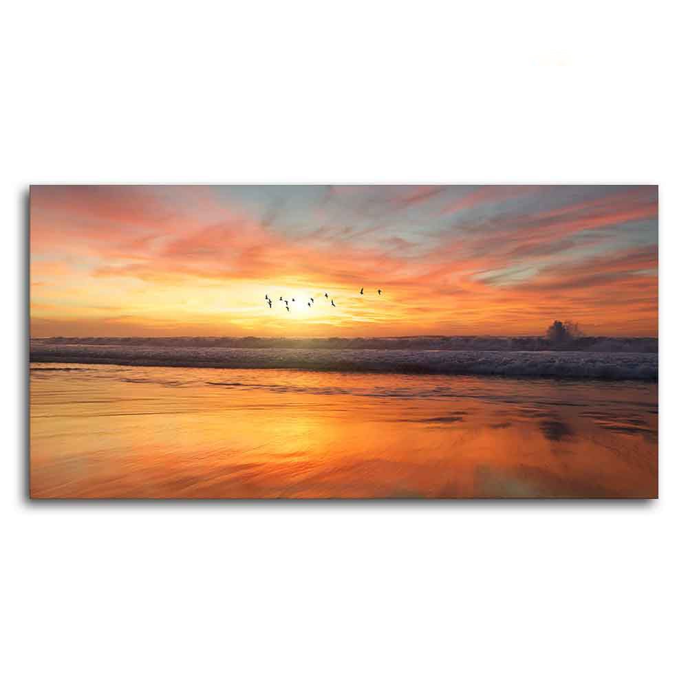 Canvas Wall Painting of Beautiful Sunset - Decor Smart