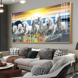 Chasing Dreams Premium Acrylic Floating Wall Painting - Decor Smart