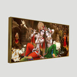 Classic Lord Radha Krishna Premium Wall Painting - Decor Smart