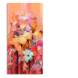 Colorful Flowers Abstract art Canvas Wall Painting - Decor Smart