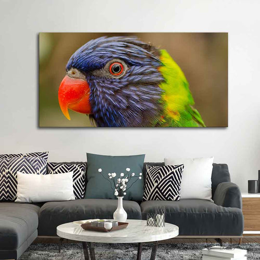 Premium Wall Painting of Colorful Parrot - Decor Smart