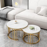 Elegant Modern Minimalist Stylish Nesting Coffee Table - Decor Smart