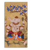 God Ganesha Thai Style Art Canvas Wall Painting - Decor Smart