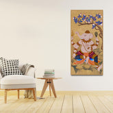 God Ganesha Thai Style Art Canvas Wall Painting - Decor Smart