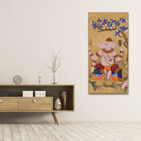 God Ganesha Thai Style Art Canvas Wall Painting - Decor Smart