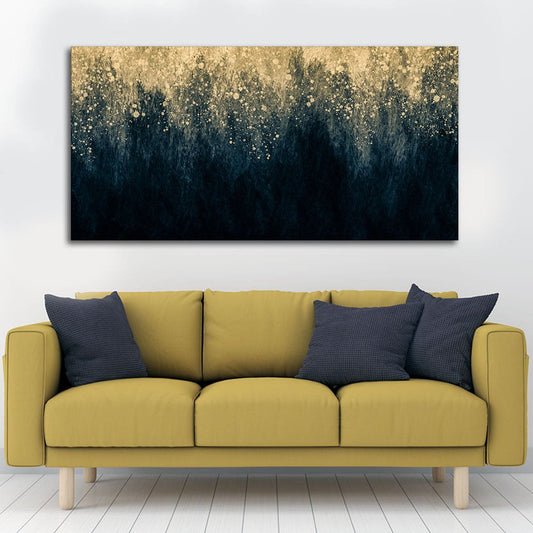 Gold Splash Texture Premium Wall Painting - Decor Smart