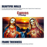 Jesus Christ and Mary Canvas Wall Painting - Decor Smart
