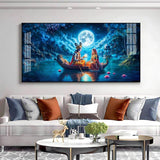 Journey of Love Premium Acrylic Floating Wall Painting - Decor Smart
