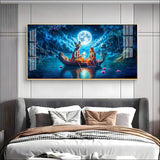 Journey of Love Premium Acrylic Floating Wall Painting - Decor Smart