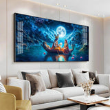 Journey of Love Premium Acrylic Floating Wall Painting - Decor Smart