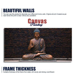 Meditating Buddha Canvas – Elegant Wall Painting by Decor Smart