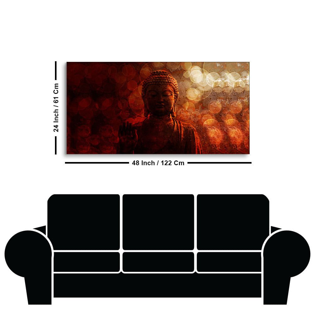 Buddha Tranquility – Premium Sculpture Wall Art | Decor Smart