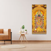 Lord Tirupati BalaJi Canvas Wall Painting - Decor Smart