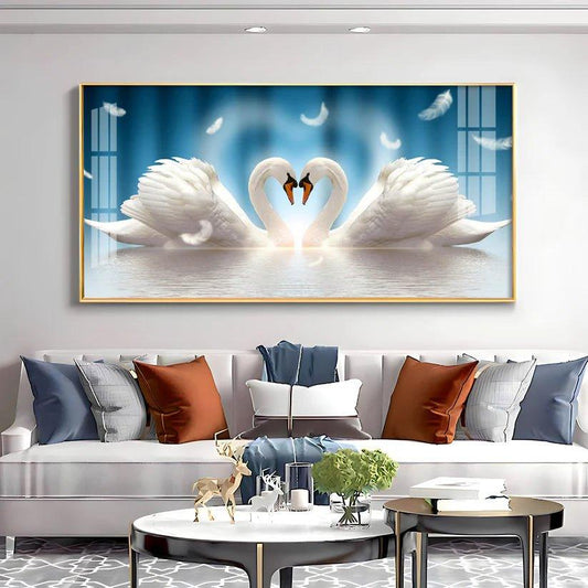 Love is In The Air Premium Acrylic Floating Wall Painting - Decor Smart