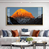 Majestic Mountain Premium Acrylic Floating Wall Painting - Decor Smart