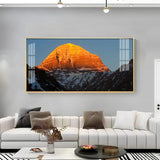 Majestic Mountain Premium Acrylic Floating Wall Painting - Decor Smart