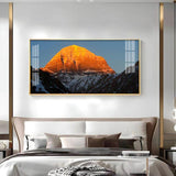 Majestic Mountain Premium Acrylic Floating Wall Painting - Decor Smart