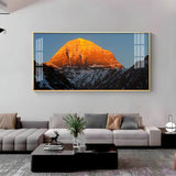 Majestic Mountain Premium Acrylic Floating Wall Painting - Decor Smart