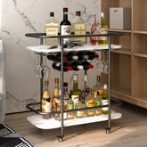 Metal Bar Cart - Decor Smart