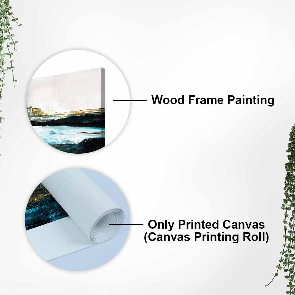 Modern Abstract Art – Stylish Canvas Wall Painting by Decor Smart