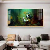 Murli Manohar Premium Acrylic Floating Wall Painting - Decor Smart
